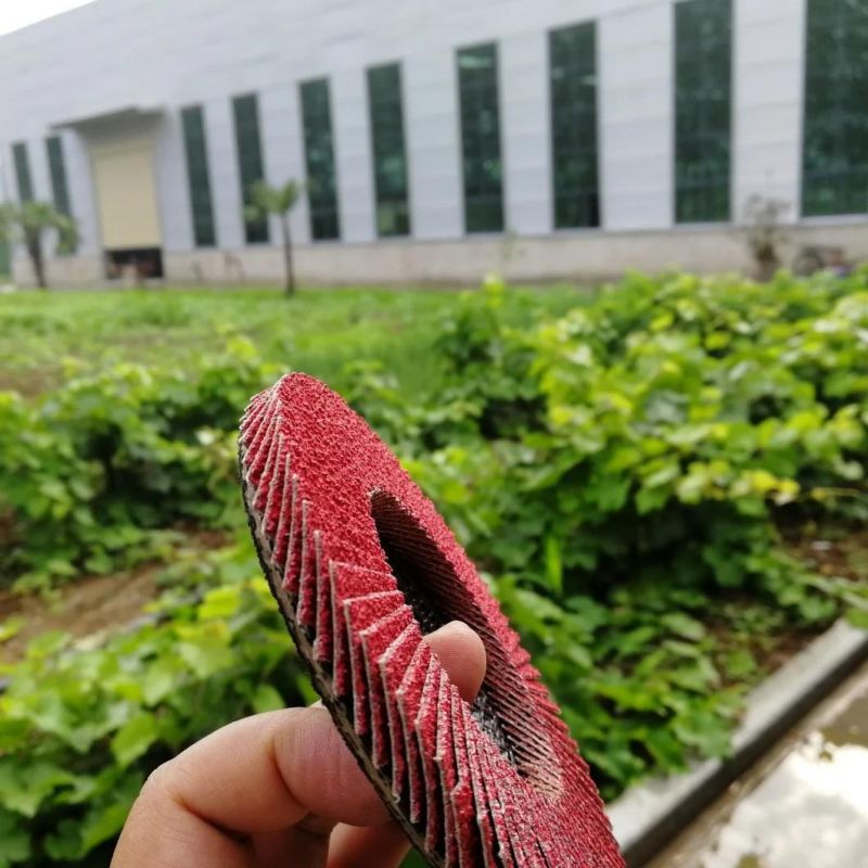 Coated Flap Disk/Wheel/Disc, Sharp& Durable, Excellent Flexibility, Excellent Extensibility and Bending Resistance