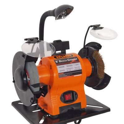 Professional 120V 6 Inch Mini Bench Grinder with Coolant Tray