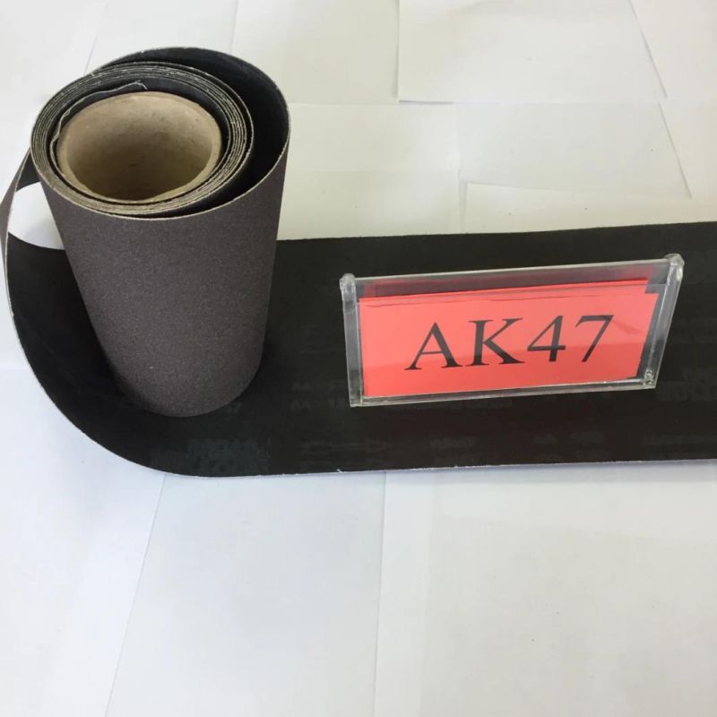 Ak47 Aluminum Oxide Abrasive Cloth Roll for Making Belt