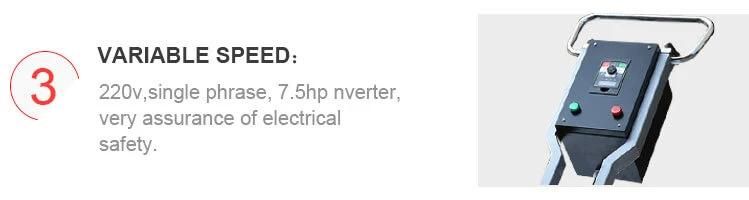 27" Big 220V 4kw 5.5HP Electric Single Disc Concrete Epoxy Marble Floor Tile Diamond Grinding and Polishing Machine Polisher