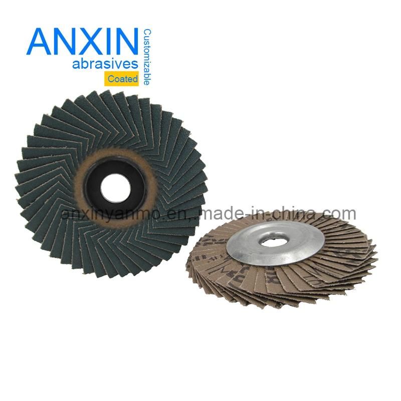 Flexible Flap Disc with Vsm Zirconia Sand Cloth for Surface Grinding