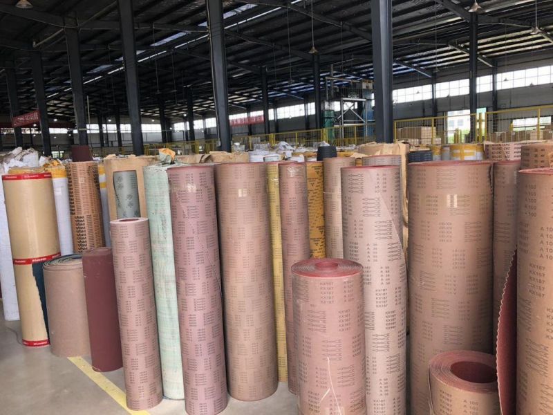 Kingcattle Kx167 Aluminium Oxide Cloth Roll Making for Belt