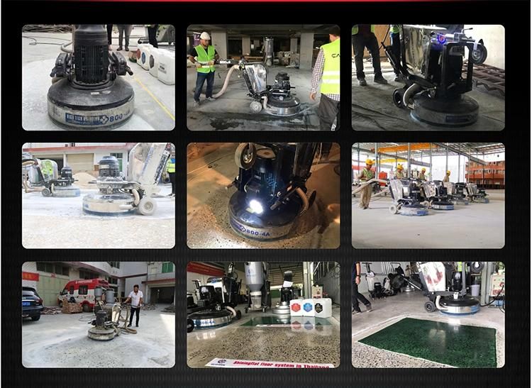 High Tech Grinding 800-4D Ride on Concrete/Stone/Terrazzo Floor Grinder/Polisher