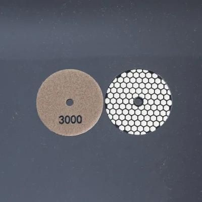 7-Step 3&quot; Diamond Abrasive Tool Dry Polishing Pads Disc for Marble Granite