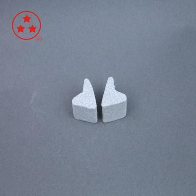 Xingxing V Shape Tumbling Media Vibratory Finishing Media Polishing Stone Ceramic Media