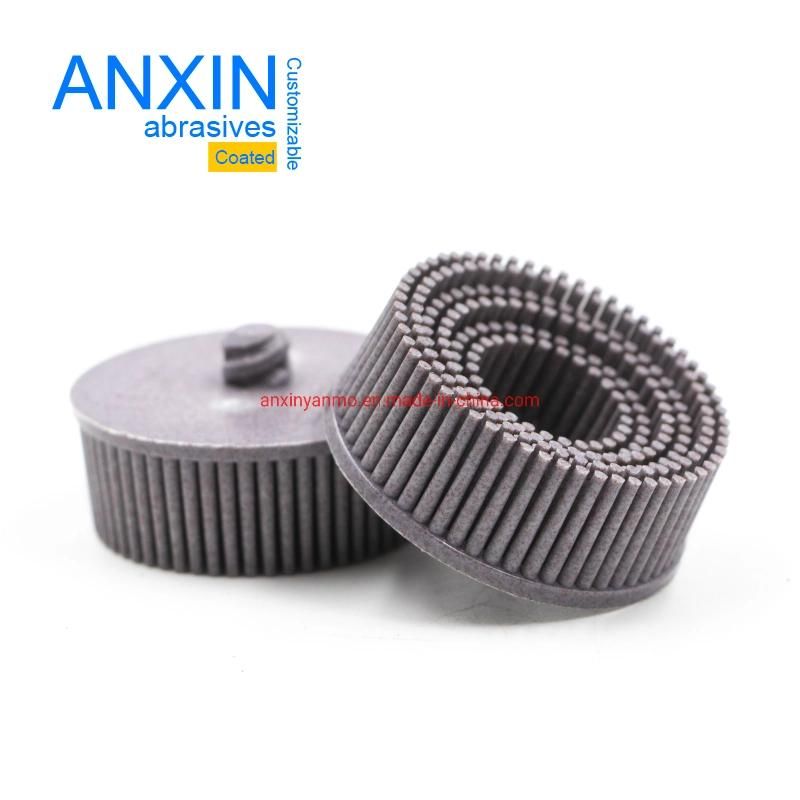 R Type Rubber Brush Disc for Metals Abrasive