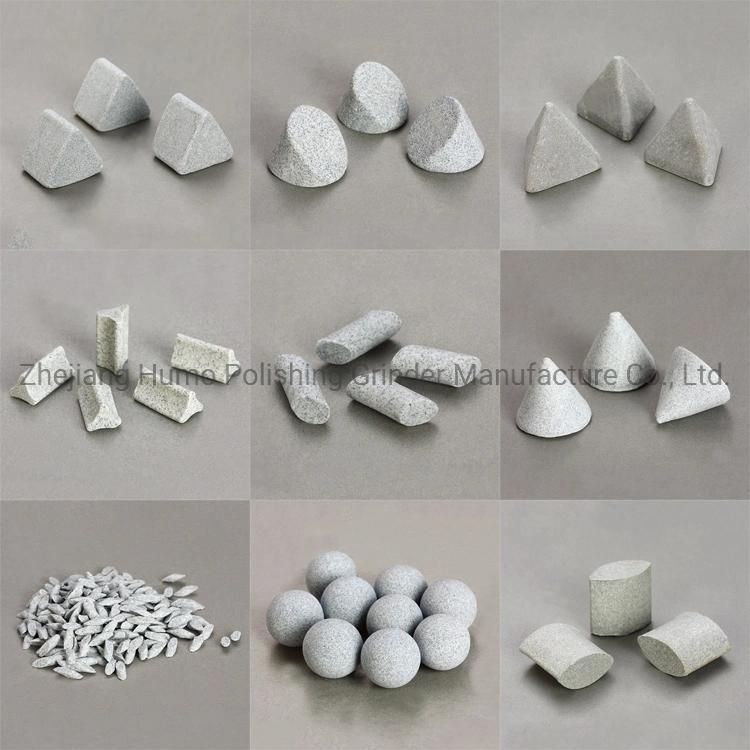 3p Random Shape Shapeless Granule Porcelain Polishing Media Abrasive Media China
