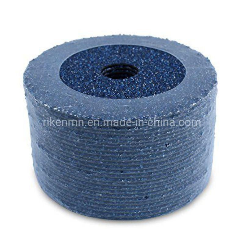 5"/7"/8" Blue Center Hole Sanding Disc Fiber Disc for Grinding