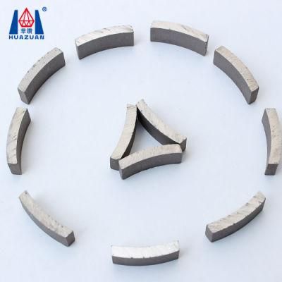 24*4*10mm Concrete Diamond Segments for Core Drill Bits