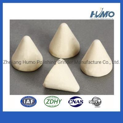 Fast Cutting Zirconium Zirconia Silicate Abrasive Z1 Plastic Tumbling Media