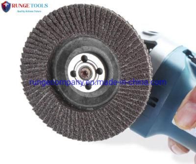 Aluminum Oxide 4 1/2 Inch Auto Body Flap Discs Sanding Grinding Wheels (40 Grit) Cleaning Finishing for Angle Grinder Power Tools