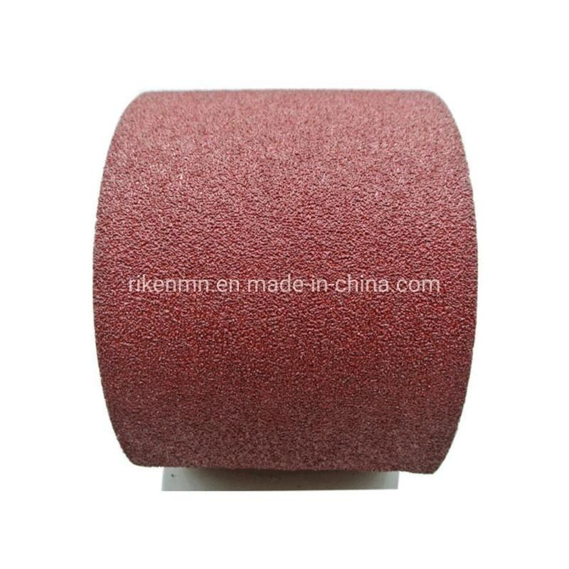 High Efficiency 75mm*533mm Abrasive Sandpaper Manual Sandpaper Strip Sand Paper Roll for Board Material, Furniture, Wood Floor, Leather, Textile and Metal