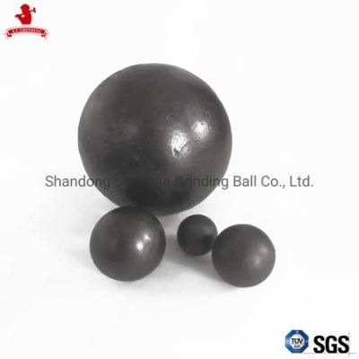 Low Abrasion Ball Mill Grinding Media Forged Steel Ball for Metallurgical Industry