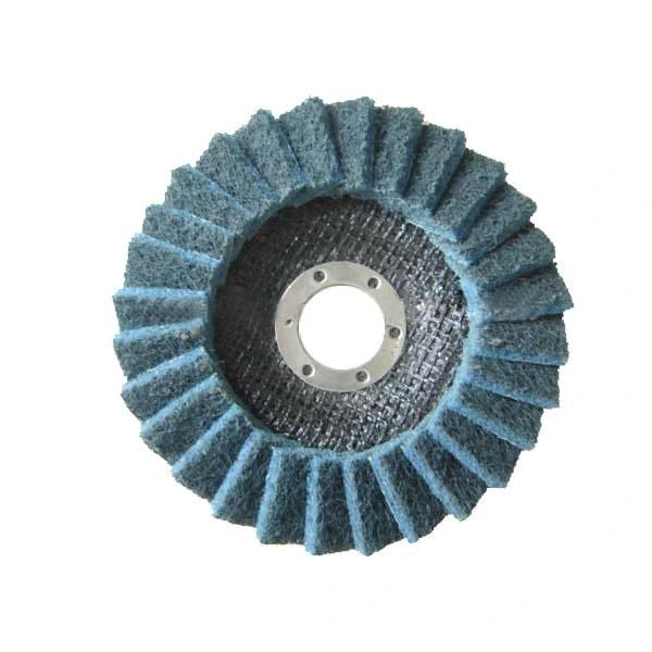 High Quality Premium 115mm Non-Woven Flap Disc for Grinding and Polishing Stainless Steel and Metal