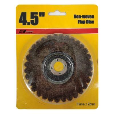 4.5&quot; 115mm Non-Woven Disc Flower Disc for Stainless Steel Scouring Disc