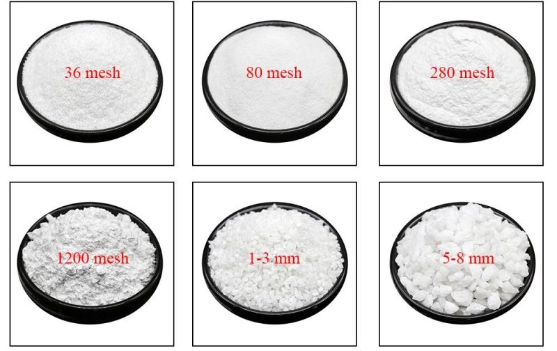 Sandblasting Media White Aluminum Oxide White Fused Alumina