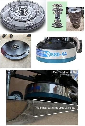 680mm Concrete Grinder Floor Grinding Machines