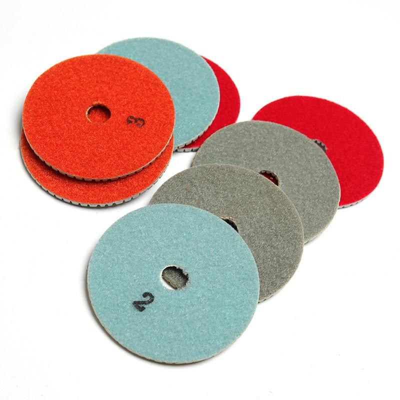 Stone Grinding Diamond Polishing Pads 3 Step Marble Polishing Pad