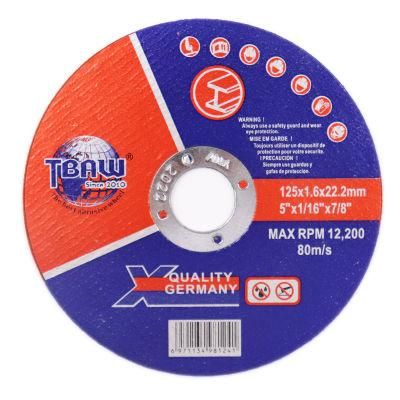 Thin Cutting Disc 5 Inch Metal Cutting Wheel
