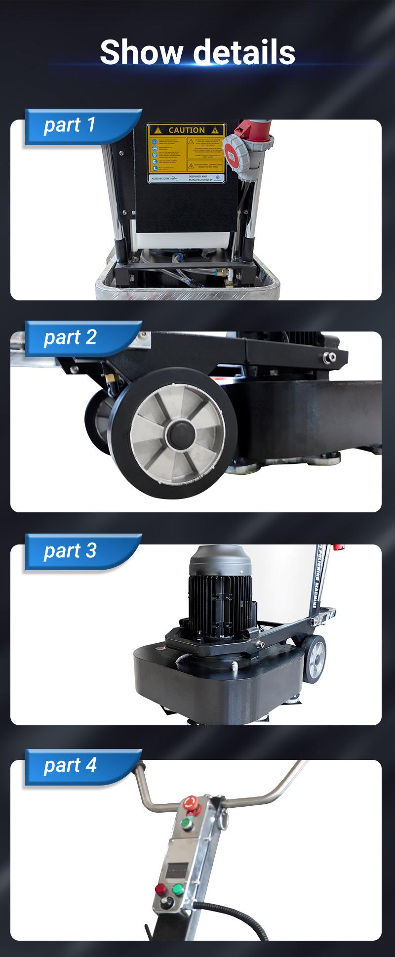 High Speed Hand Brush Terrazzo Diamond Electric Planetary Vacuum Glazed Burnisher Epoxy Concrete Floor Polishing Grinding Grinder