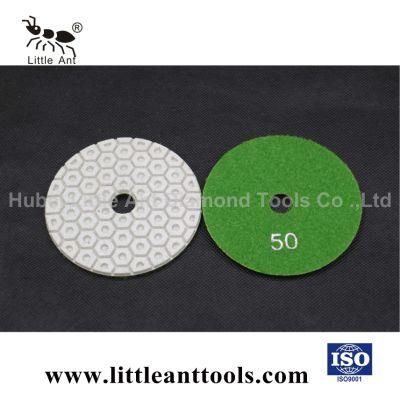 White New Six-Sided Grinding Polishing Pad