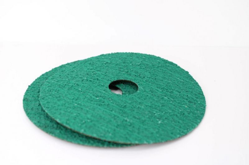 125X22.2mm Coated Abrasive Fiber Disc with Zirconium Aluminum