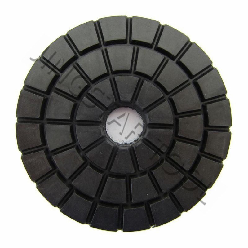 Wet Flexible Round Resin Bonded Polishing Pads for Granite Marble