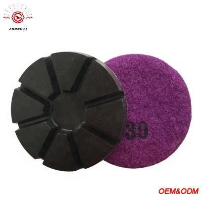 4inch Concrete Masonry Copper Bond Diamond Floor Polishing Pads