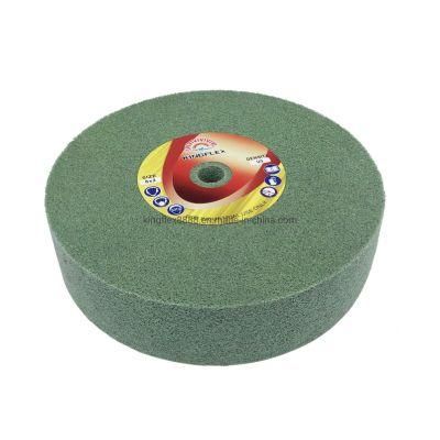 Non Woven Wheel, 200X50mm, U5/9p, Green Color