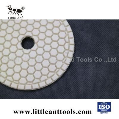 China Famous Brand 3mm Thickness Floor White Diamond Polishing Pad