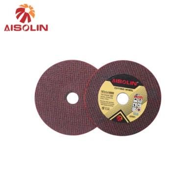 Foundry 107*1*16mm ISO9001 MPa SGS Multicolor Hardware Tool Buffing Wheel Cutting Tool
