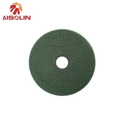 Wholesale 5 Inch Centerless Rubber Fiberglass Reinforced Cutting Wheel Abrasives Cut off Disc for Inox/Metal/Stainless Steel