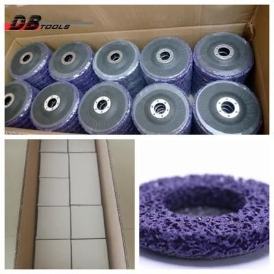 115mm 4.5&quot; Grinding Pad Strip Wheel for Paint Remove Cns Disc Abrasive Tools