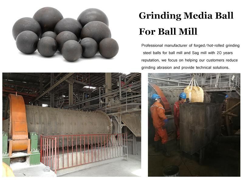 Long Life Forged Steel Grinding Balls & Grinding Media Steel Balls for Ball Mill