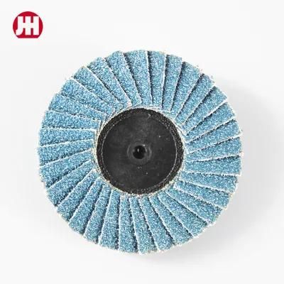 50mm Quick Change Mini Flap Grinding Disc for Stainless Steel Metal Wood Stone