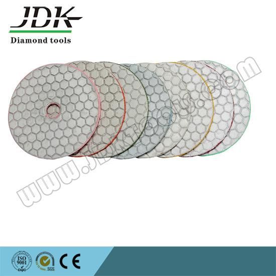 4 Inch Dry Diamond Polishing Pads for Granite and Marble