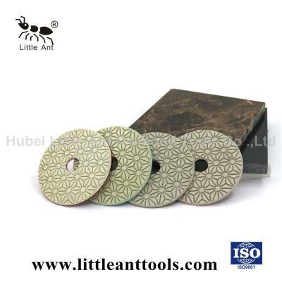 4&quot; 3-Step Grinding Disc and Polishing Pad