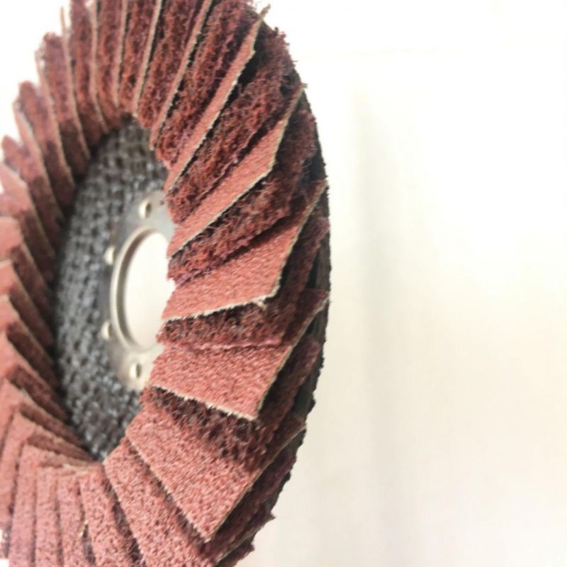 125mm High Quality Wear-Resisting Combined Flap Disc for Grinding and Polishing Stainless Steel and Metal