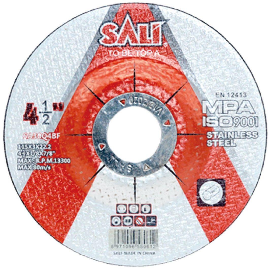 Sali Professional Cutting Grinding Disc Wheel for Stainless Steel