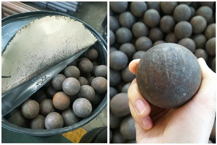 Forged Mill Grinding Medias Steel Balls for Fine Grinding Ore