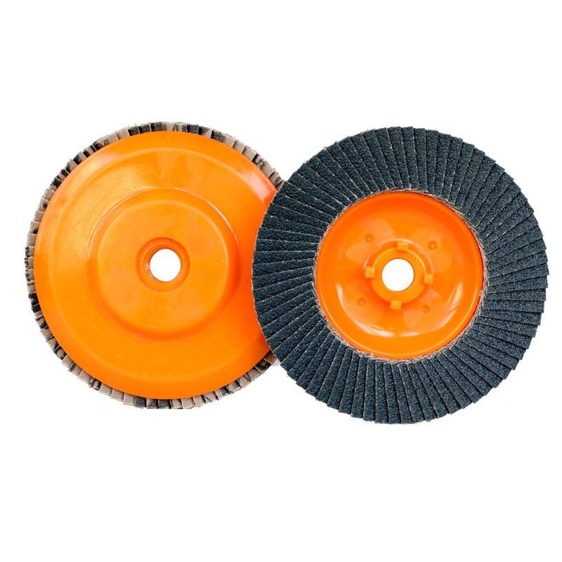 Ceramic Zirconia Cloth Flap Disc with Nylon Backing