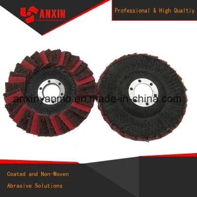 Surface Condition Material with Abrasive Cloth Grinding Disc