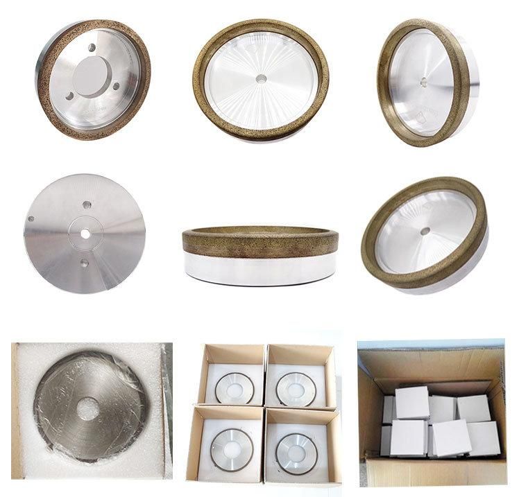 Metal Wheel Sintered Round Edge Glass Diamond Grinding Wheel