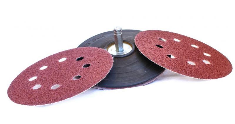 115mm 8 Hole P120 Hook and Loop Sanding Discs