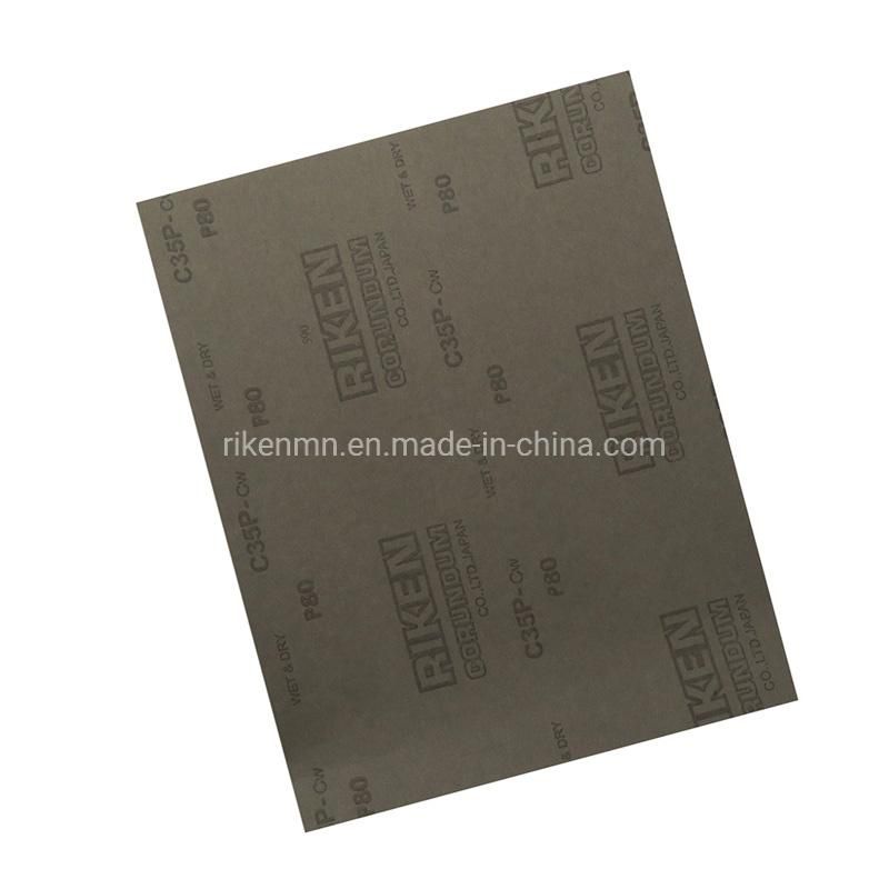 Coarse Grain Sandpaper Stearated Sanding Paper for Hardwood and Paints