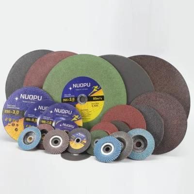 Resin Bonded Abrasive Cutting Wheels for Stainless Steel