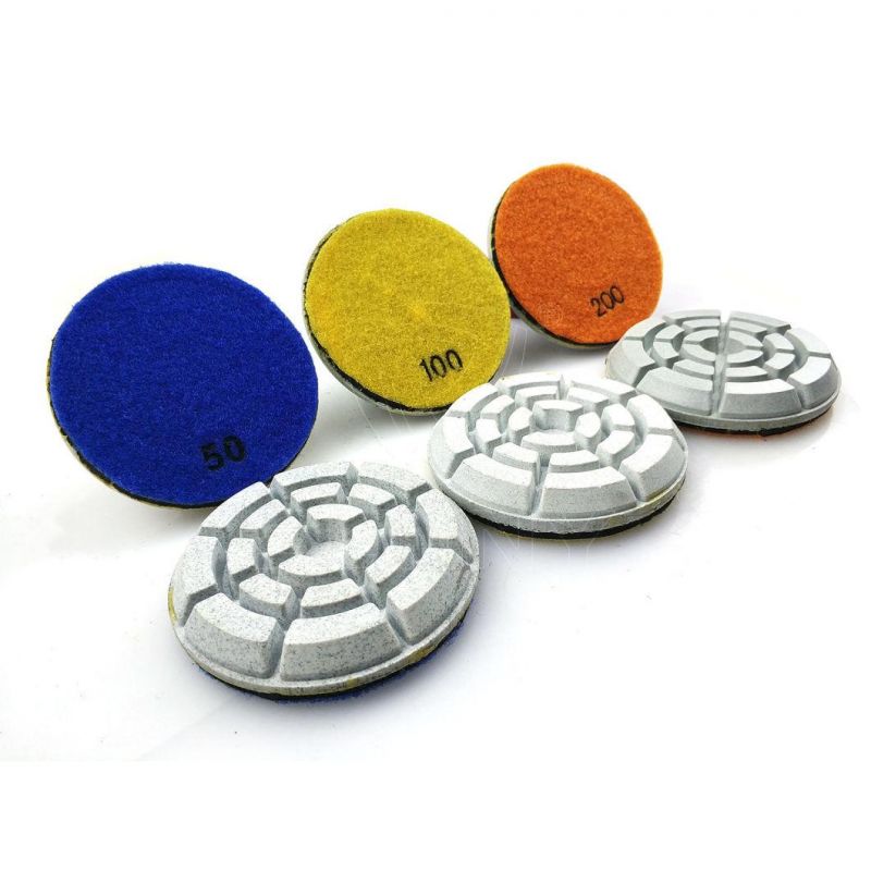 Concrete Floor Resin Bond Polishing Pad Tools