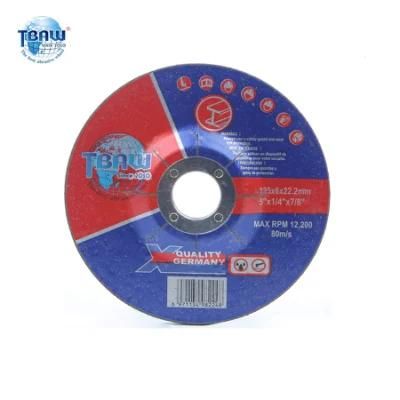 6mm-Thick Best Selling Grinder Grinding Cut off Disc Abrasive Flap Cutting Grinding Disc for Metal