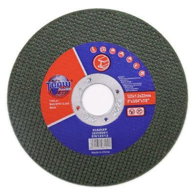 High Speed 5-Inch 125*1*22 Cutting Wheel/Cutting Disc for Inox/Stainless Steel Cutting with MPa Certificate