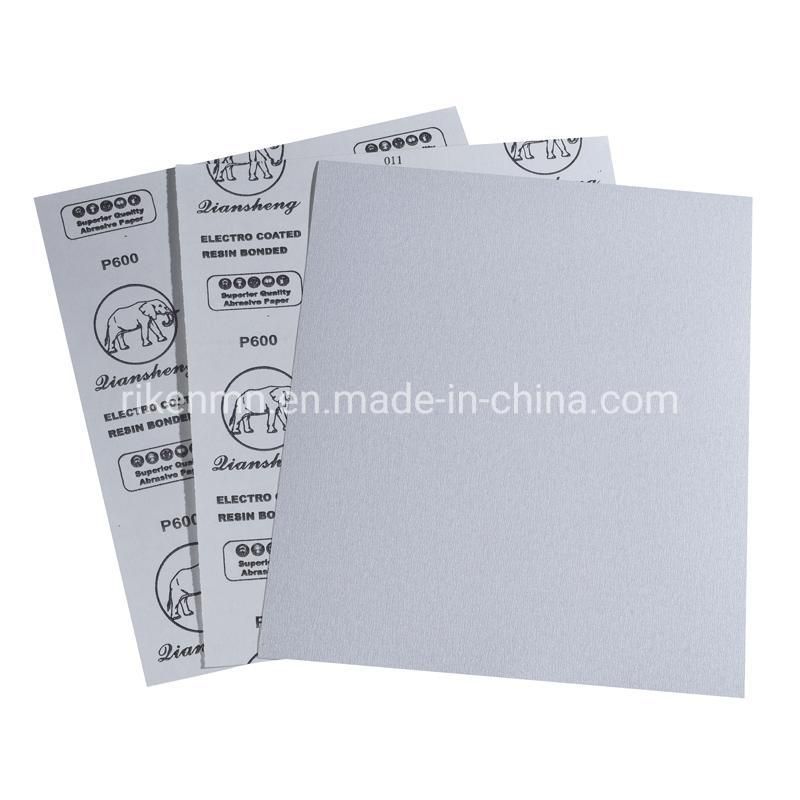 Anti-Clog Stearate Coated Dry Abrasive Paper Sheet for Hardboard Sanding.